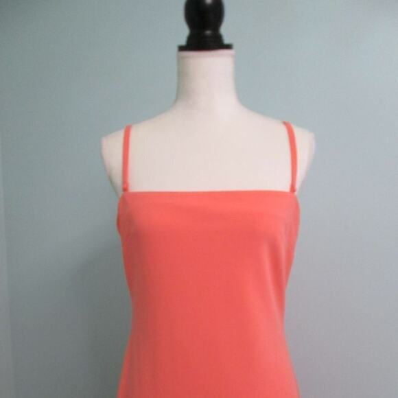 RACHEL RACHEL ROY Square Neck Sleeveless Maxi Dress-Guava Punch-L-NWT - Picture 2 of 16